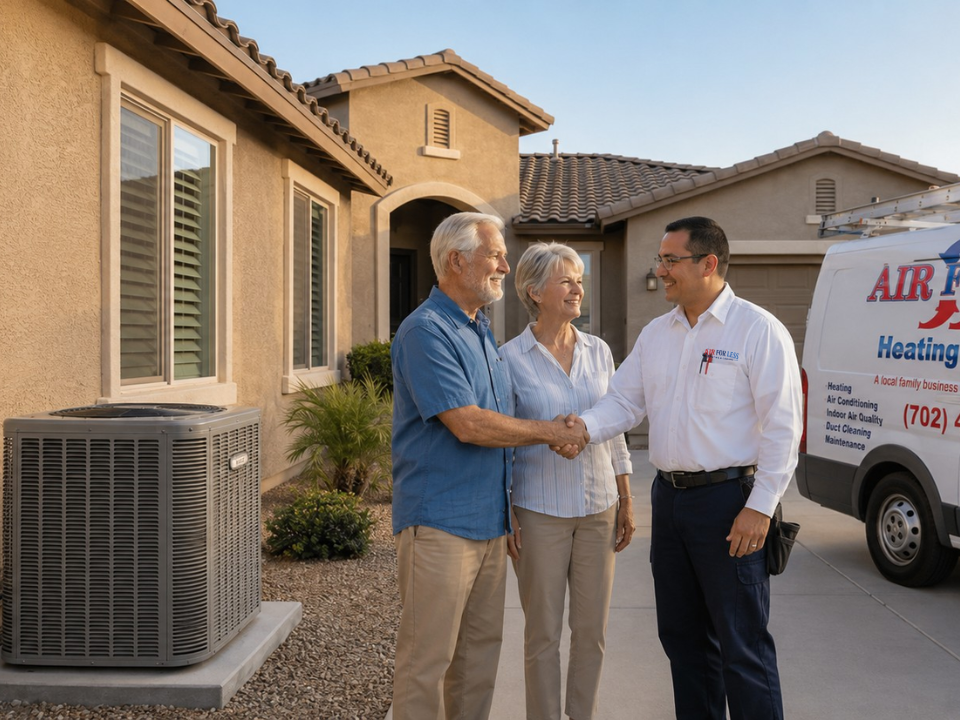 The Air For Less Heating and Cooling team
